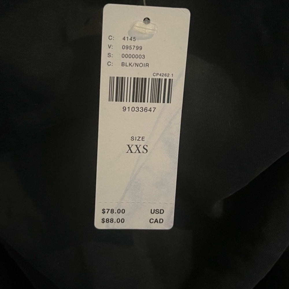 Anthropologie Black Halter Mini Dress - Picture 4 of 5